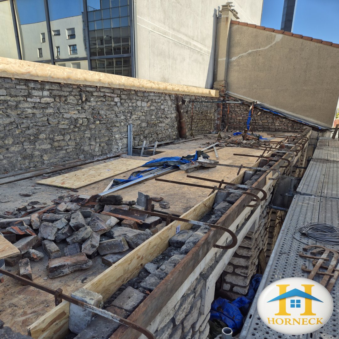 toiture ivry sur seine Démolition de la toiture existante 